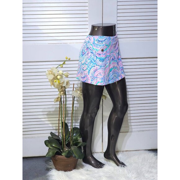 Lilly Pulitzer Women's Multi-Color Patterned Cotton Madison Skort Sz XS  2614 - Picture 3 of 14